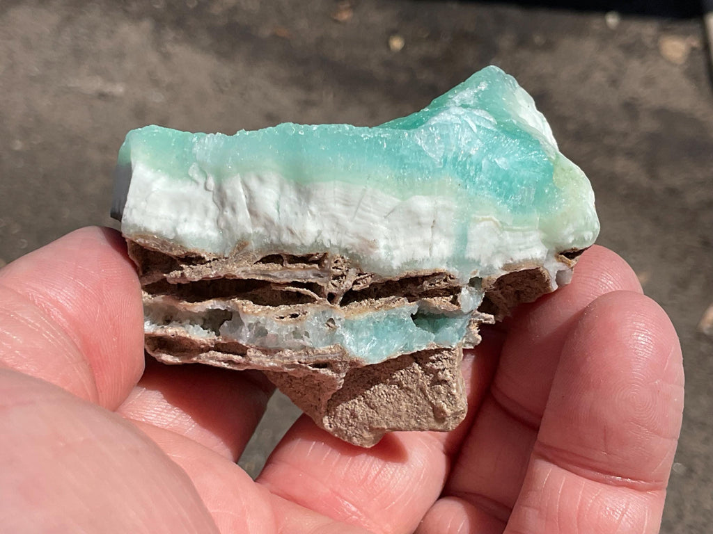 120g Green Aragonite Specimen 3A