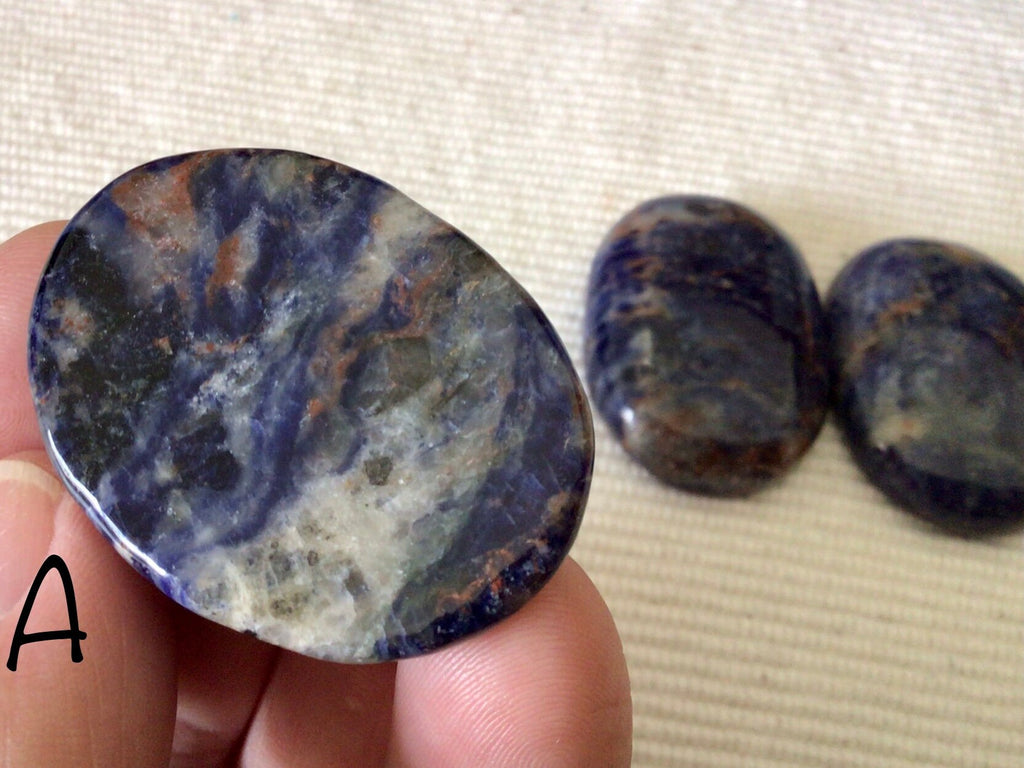 Sunset Sodalite Thumb Stone Group 10