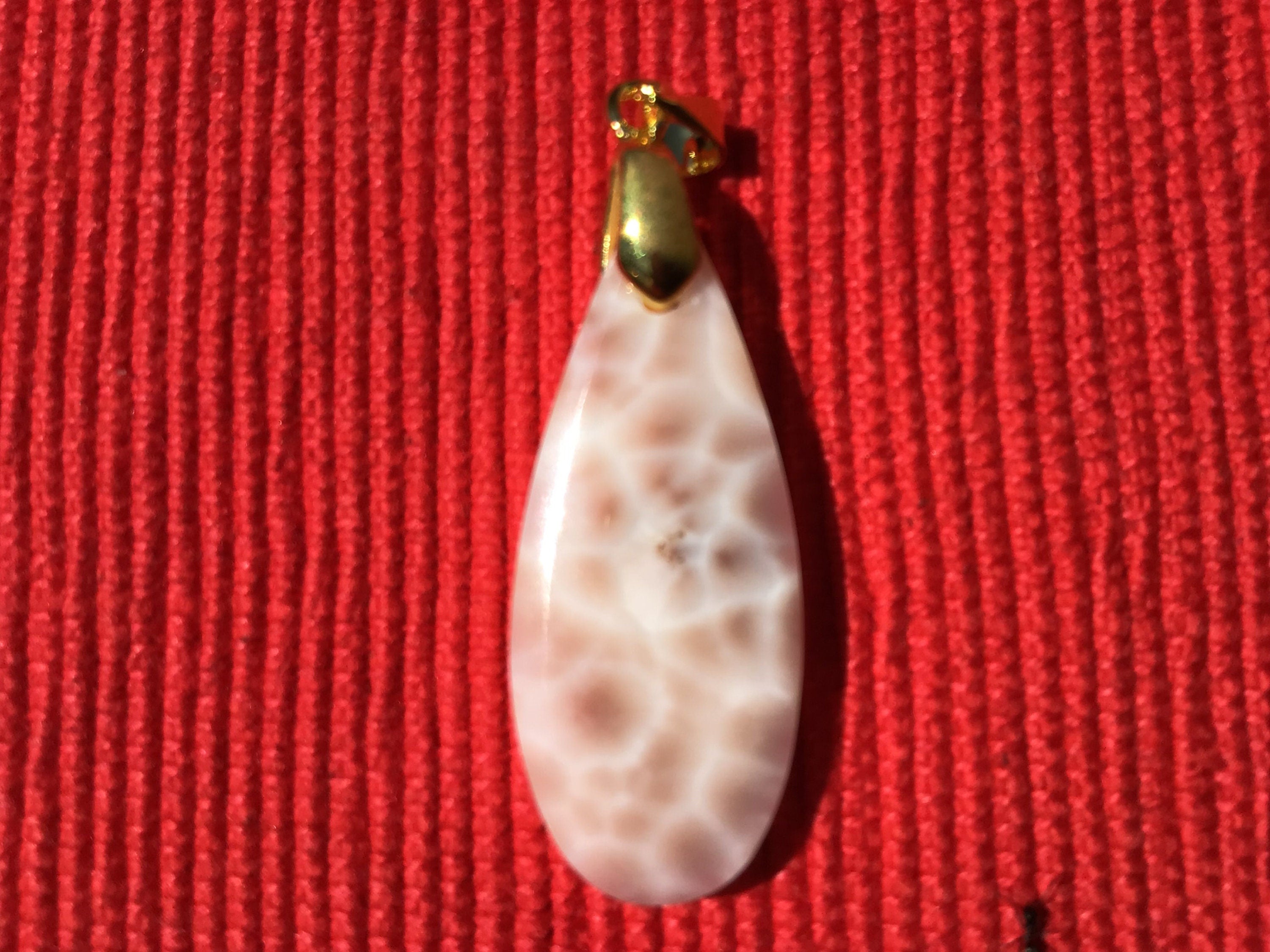 Indonesian Natrolite Pendant 1C
