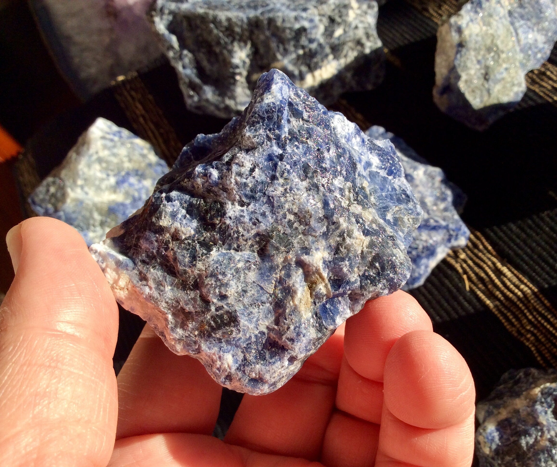 144g Sodalite Rough 2