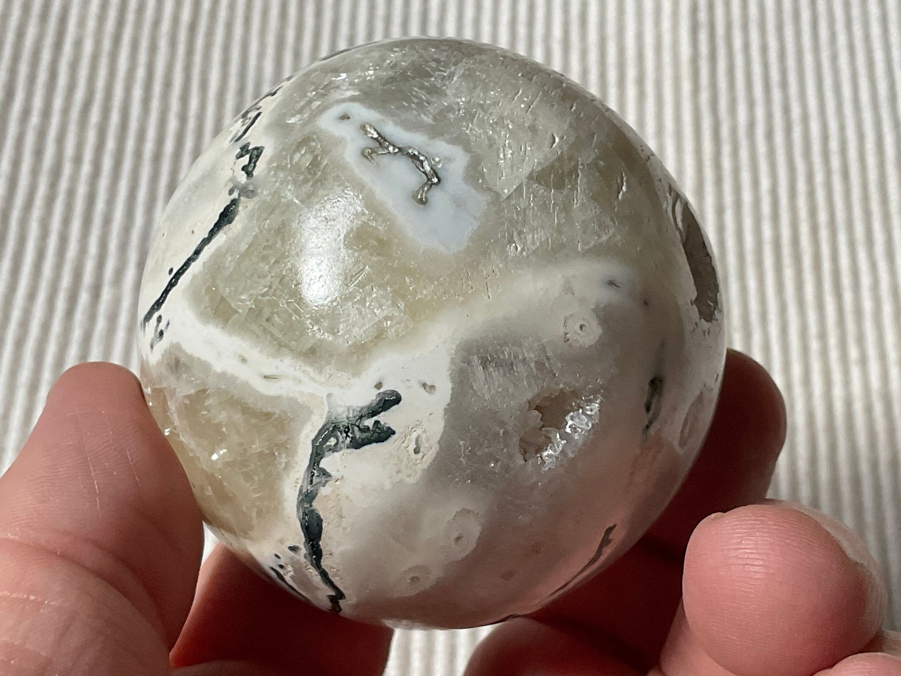 264g Tree Agate/Moss Agate Sphere