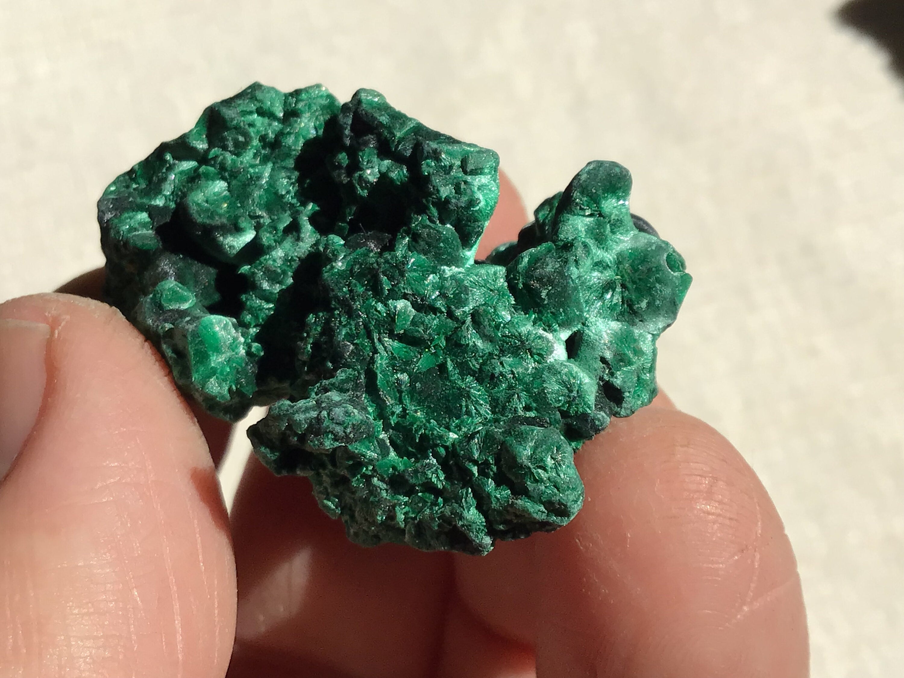 25g Silky Congolese Malachite Specimen 2B