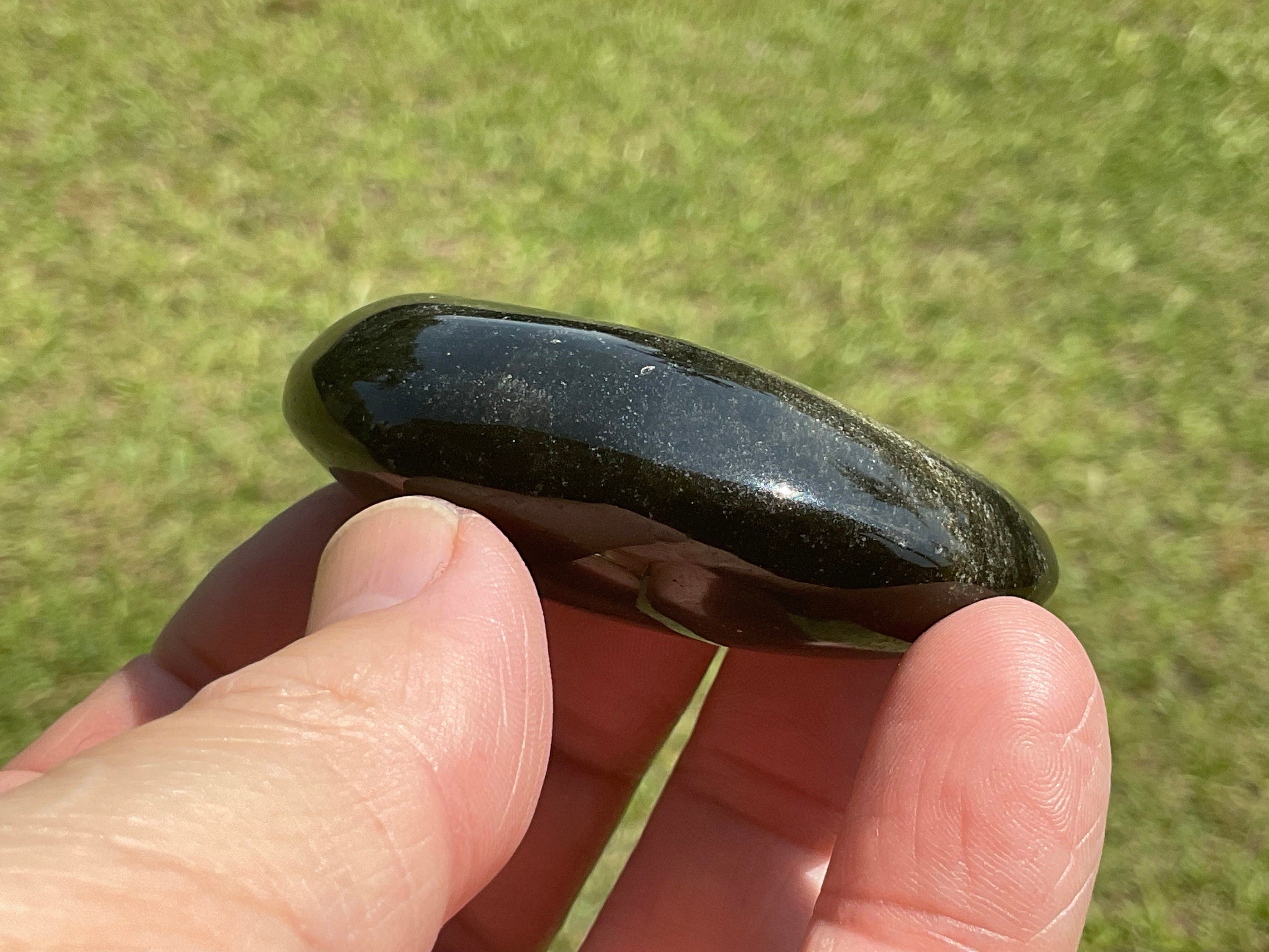50g Gold Sheen Obsidian Moon 3C
