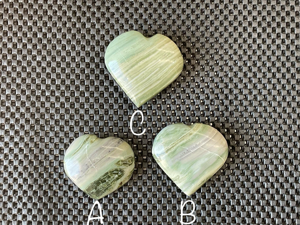 109g Jasper with Common Opal Heart C