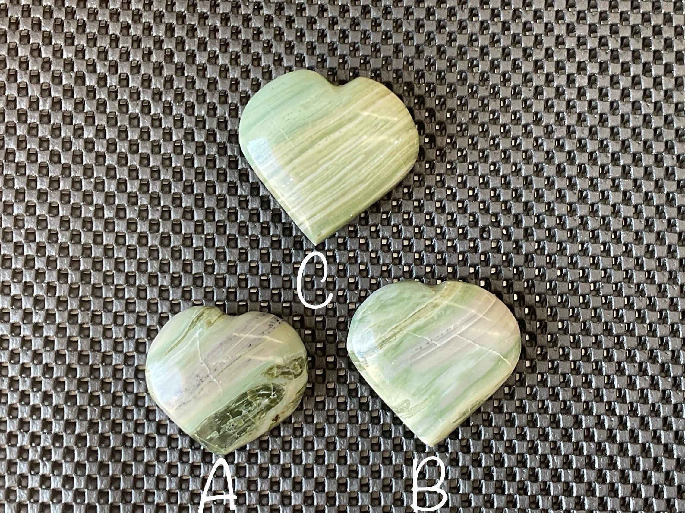 109g Jasper with Common Opal Heart C