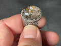 6g Lodelite Cabochon in Antique Style Ring C