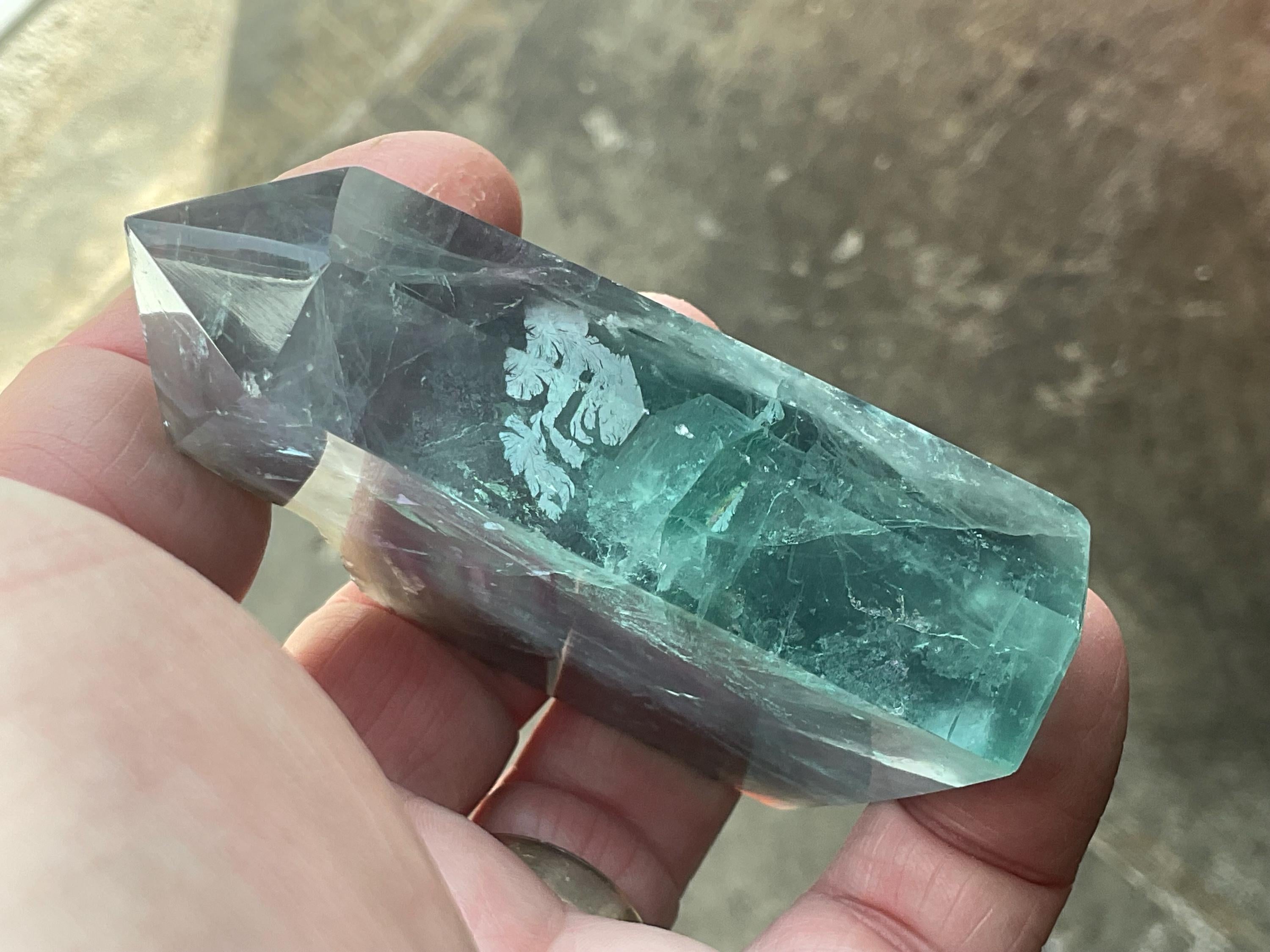 177g Rainbow Fluorite Generator 4A