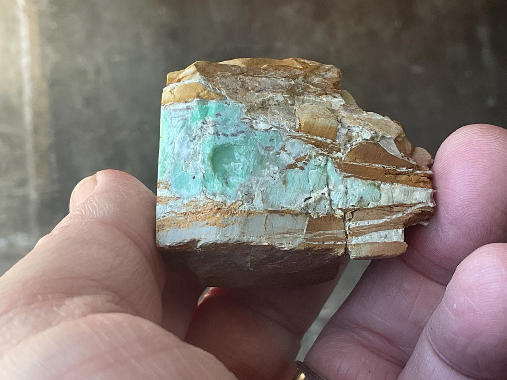 94g Sliced Western Australian Variscite Piece 1A