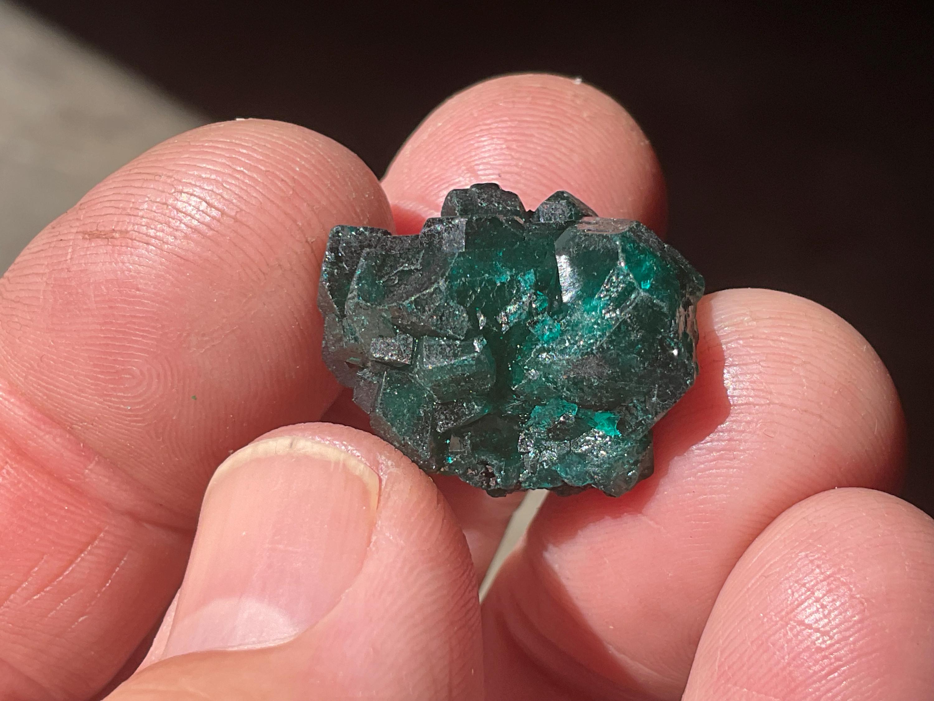 6g Congolese Dioptase Specimen 5C