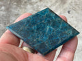 94g Blue Apatite Polished Diamond 4B