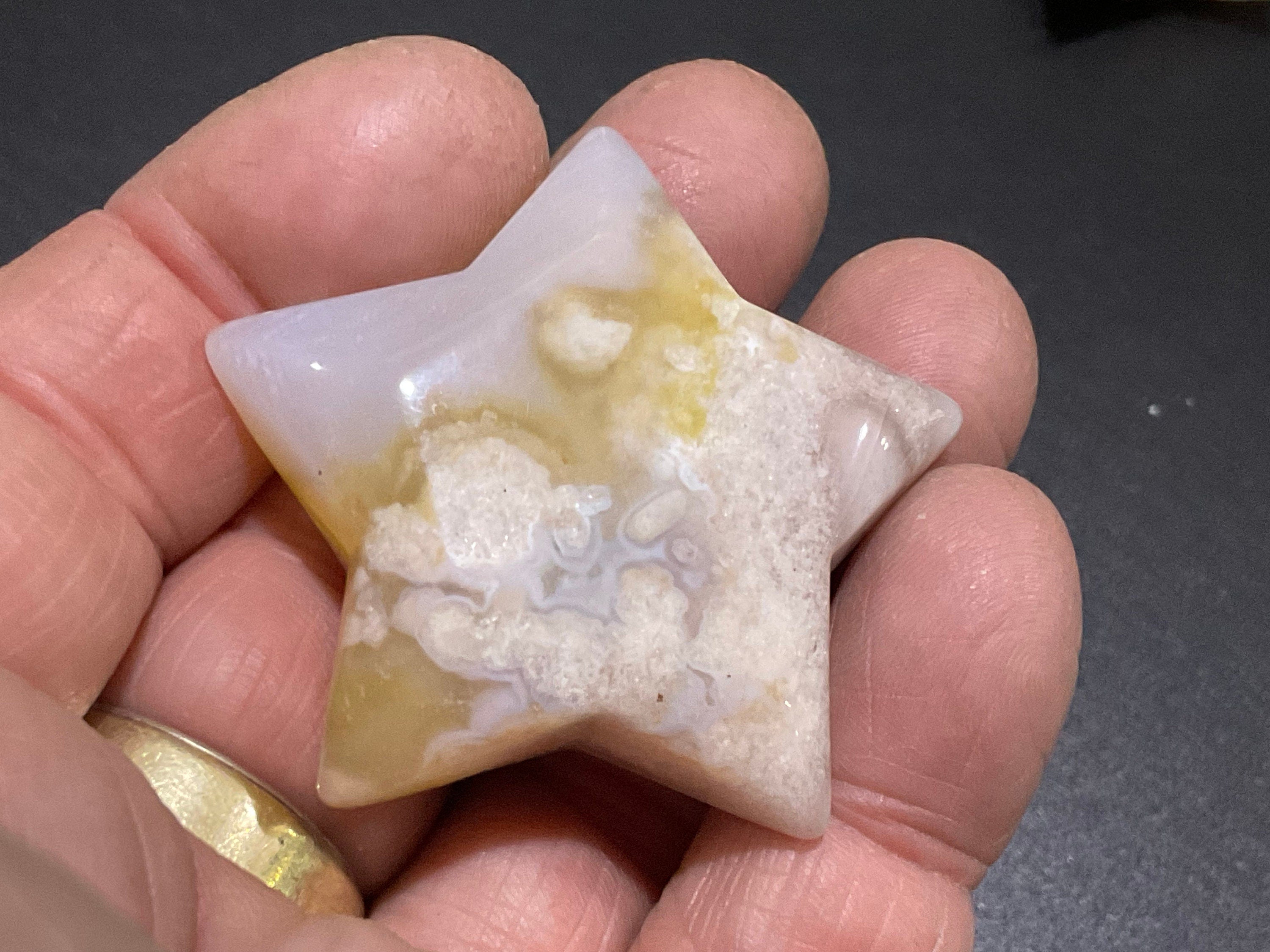 30g Flower Agate Star 2A