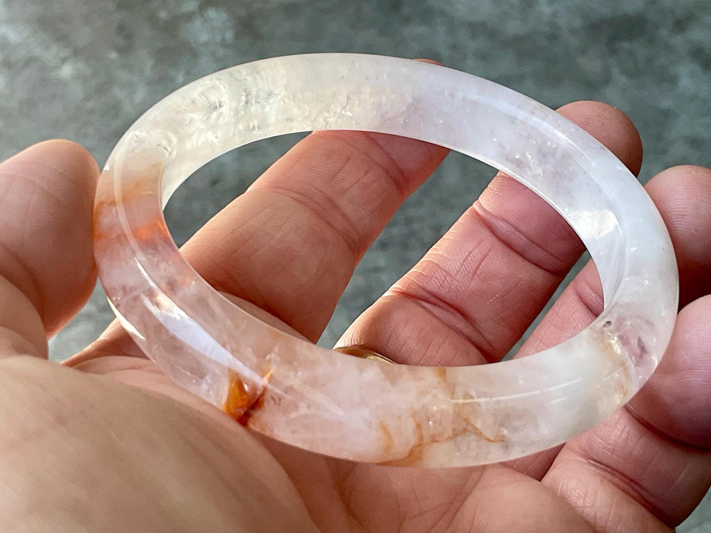 61mm Fire Quartz Solid Bangle 3A