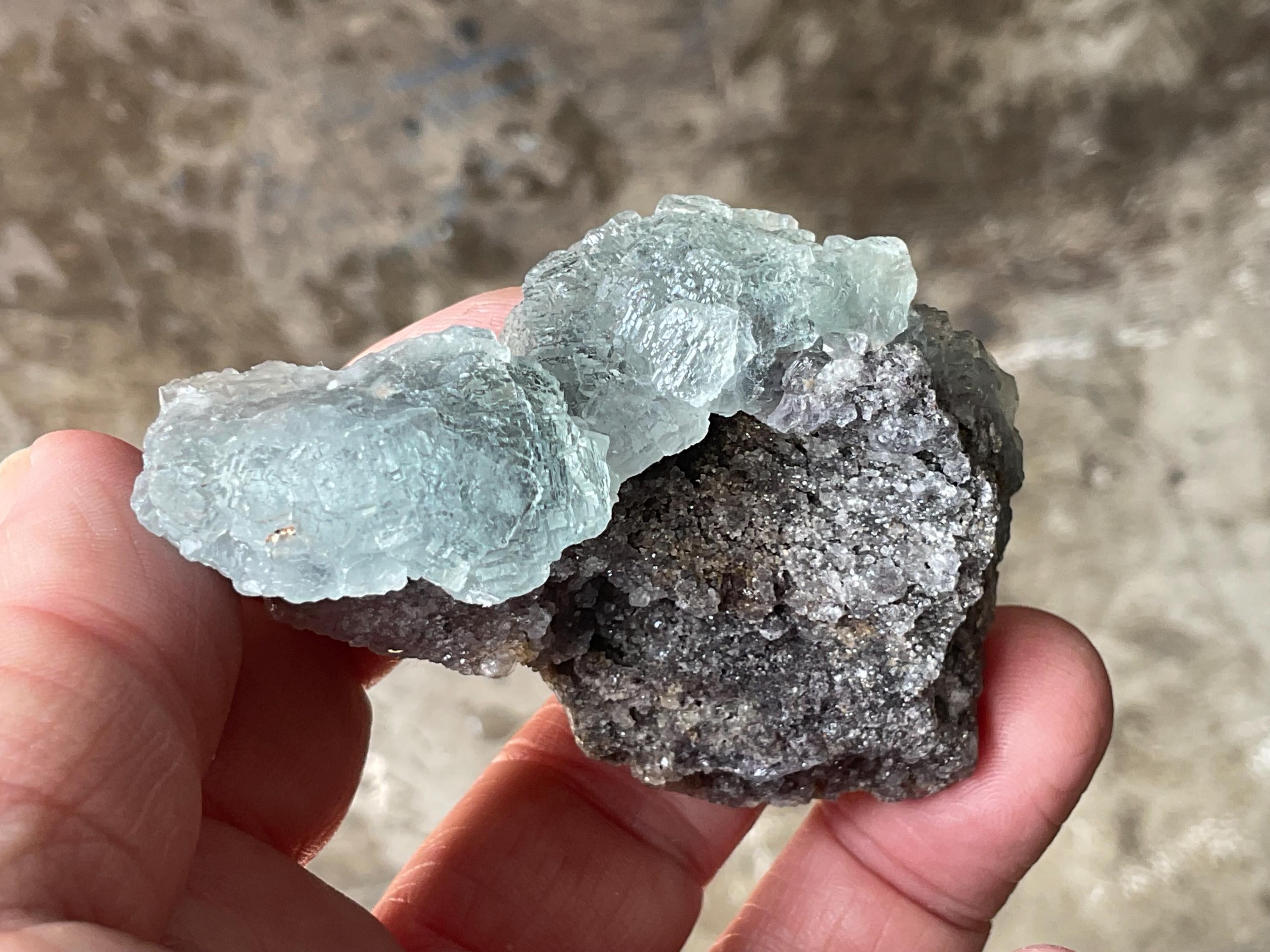 114g Botryoidal Pastel Fluorite Specimen 3A from Henan, China