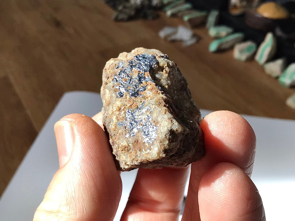 45g Australian Molybdenite Specimen 1A