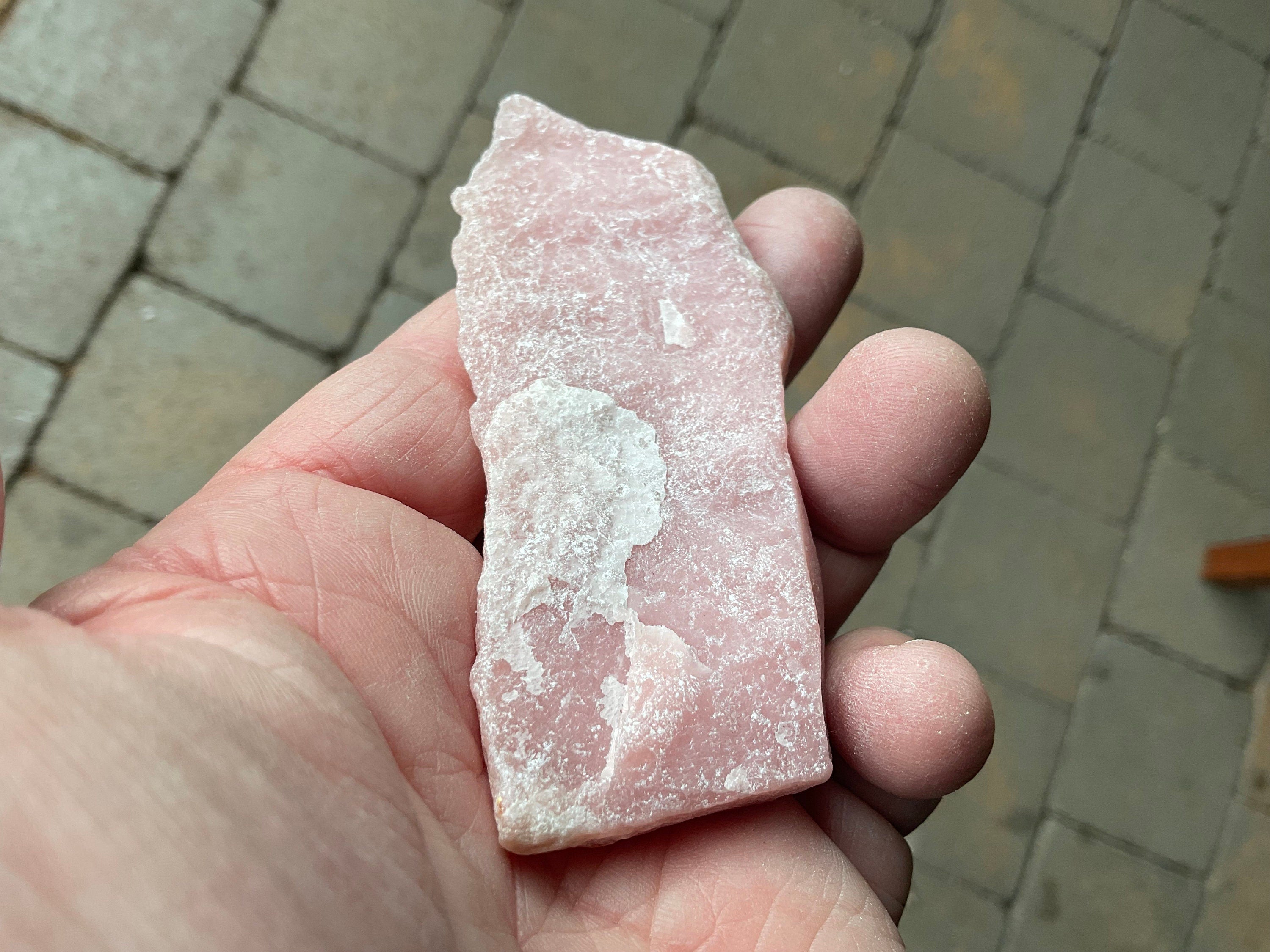 58g Mexican Pink Opal Rough 2A