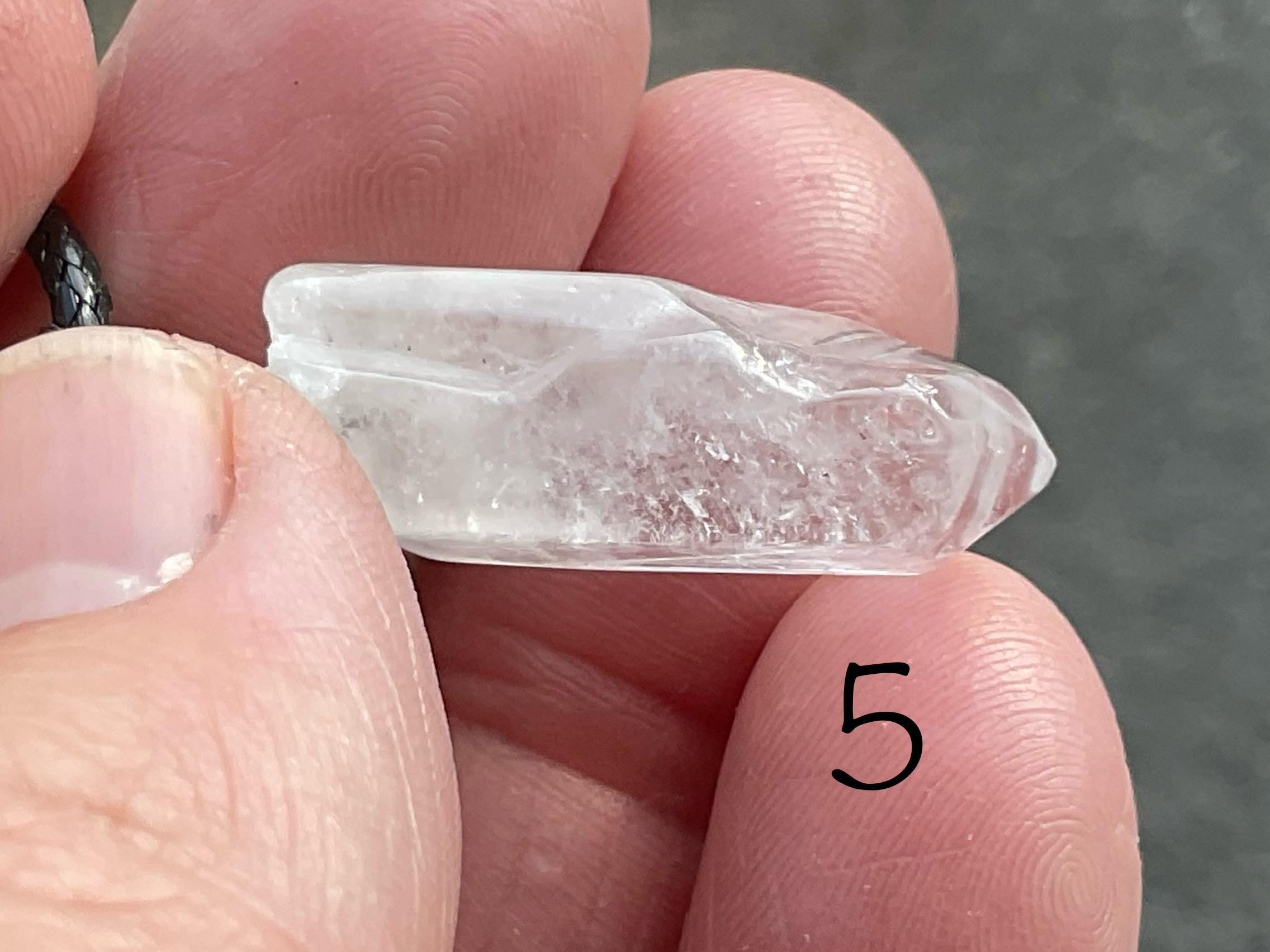 Clear Quartz Polished Point Pendant 5