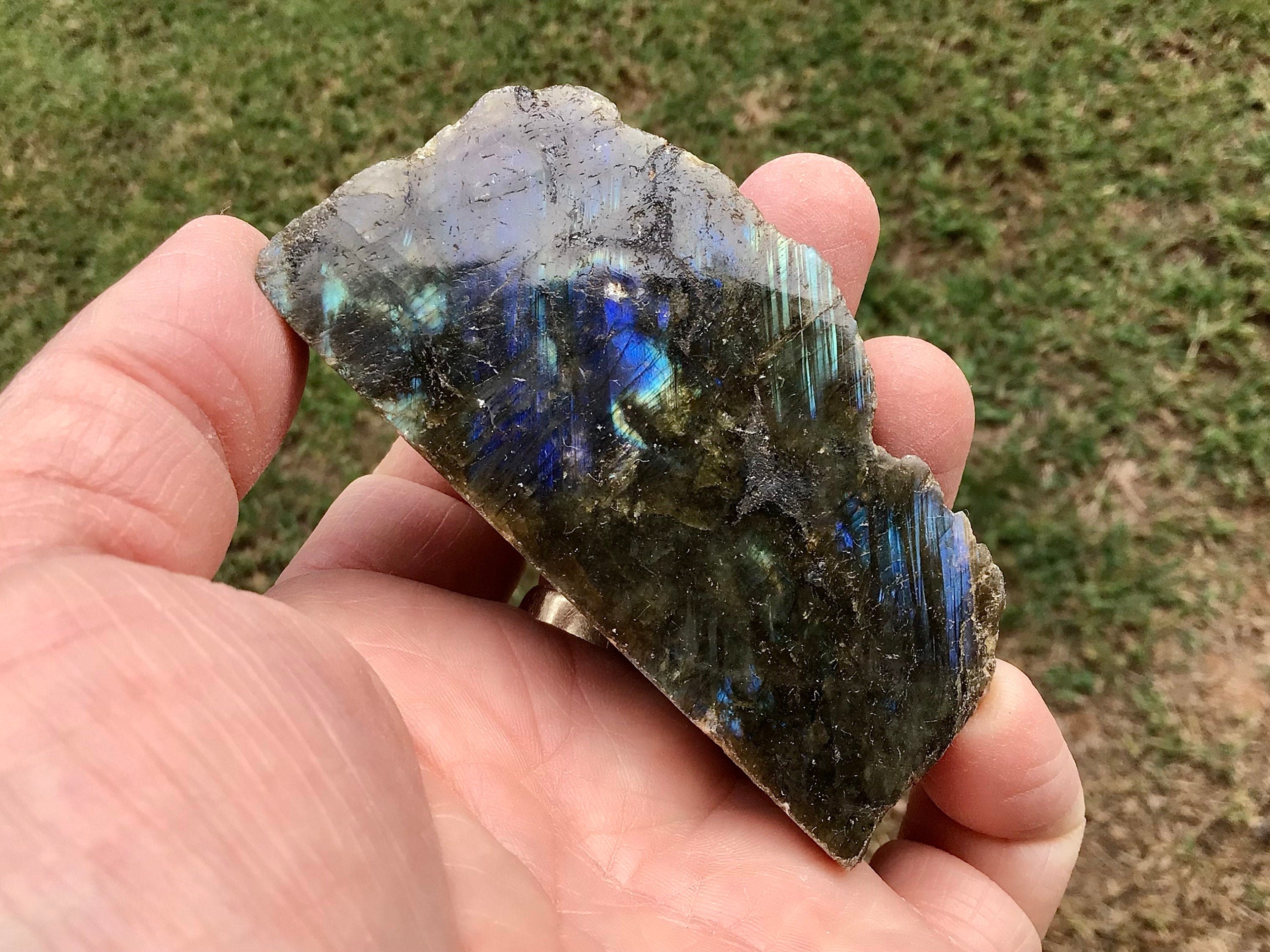 99g Labradorite One Side Polished 1C