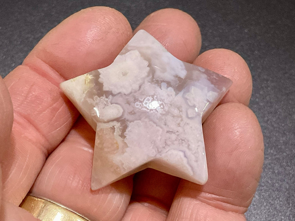 24g Flower Agate Star 1A