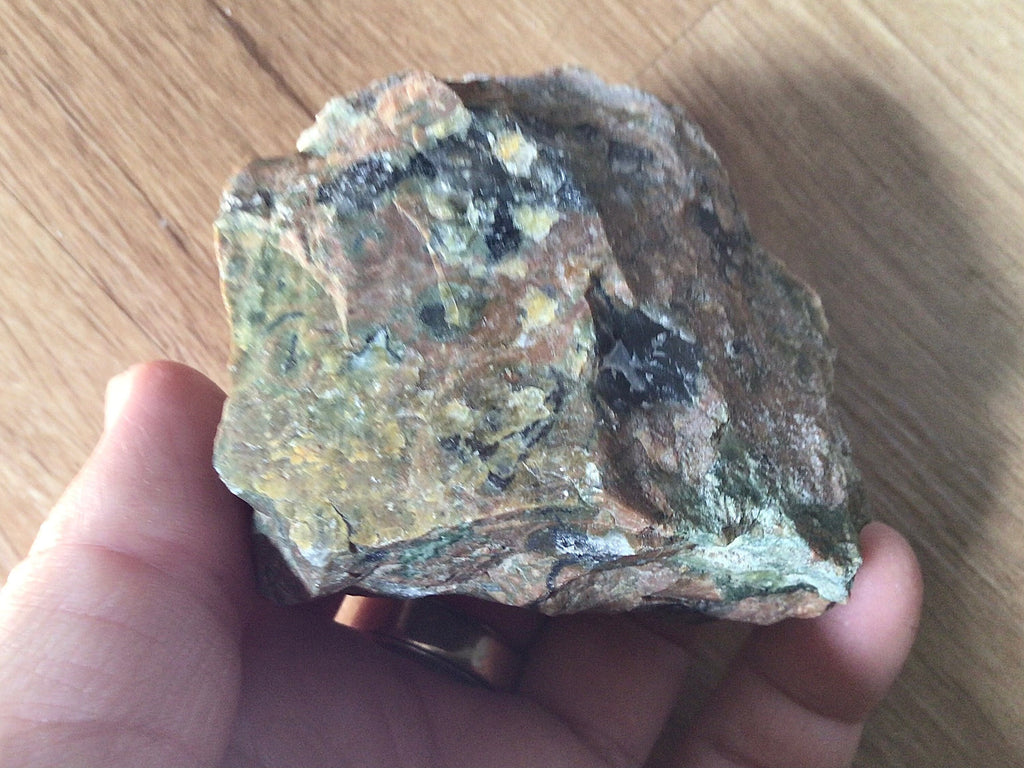 237g Mt Hay Rainforest Jasper Rough 5C