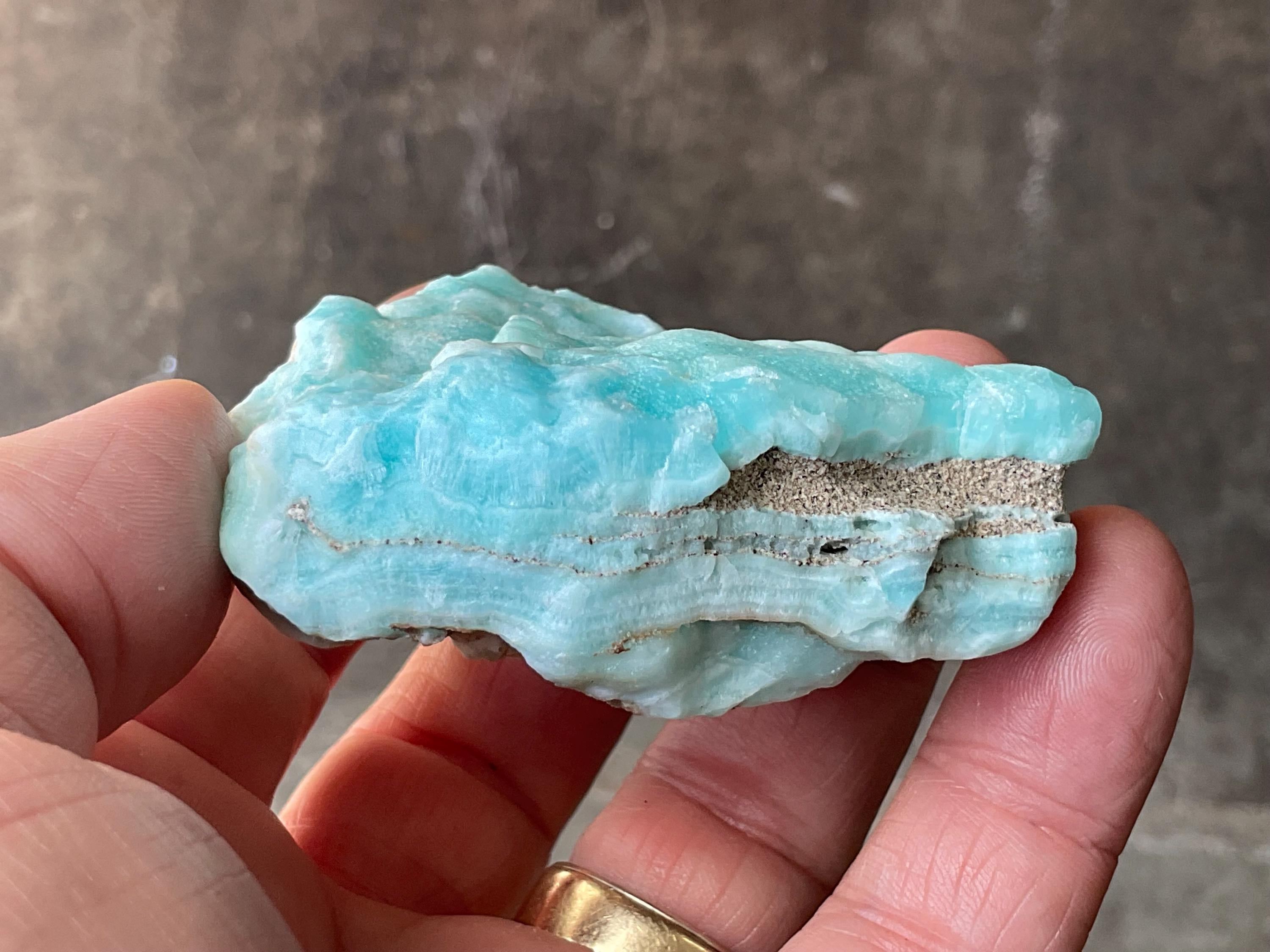 108g Botryoidal Blue Aragonite Specimen 3B