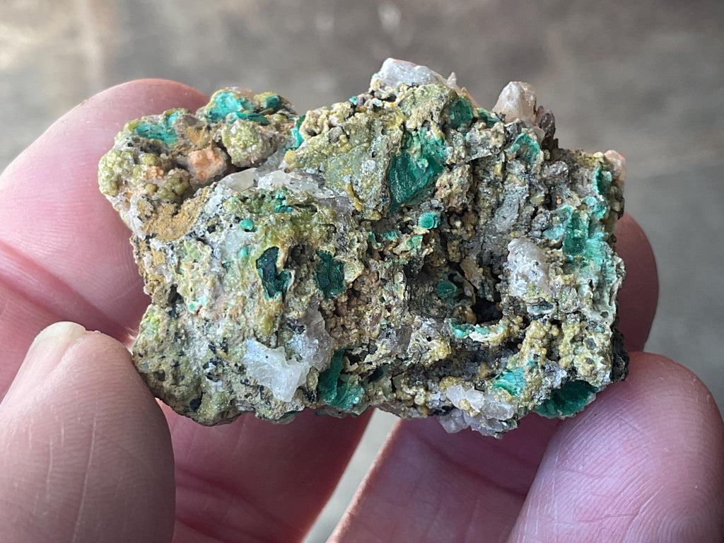 52g Australian Malachite, Cerussite and Pyromorphite Specimen 2B from Rum Jungle