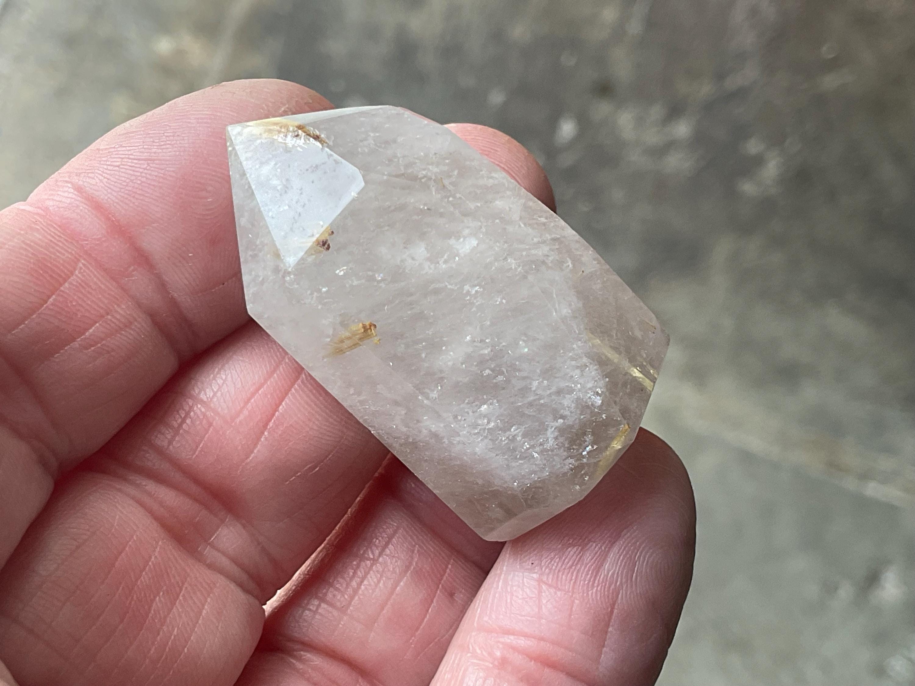 24g Golden Rutile in Quartz Generator 1A