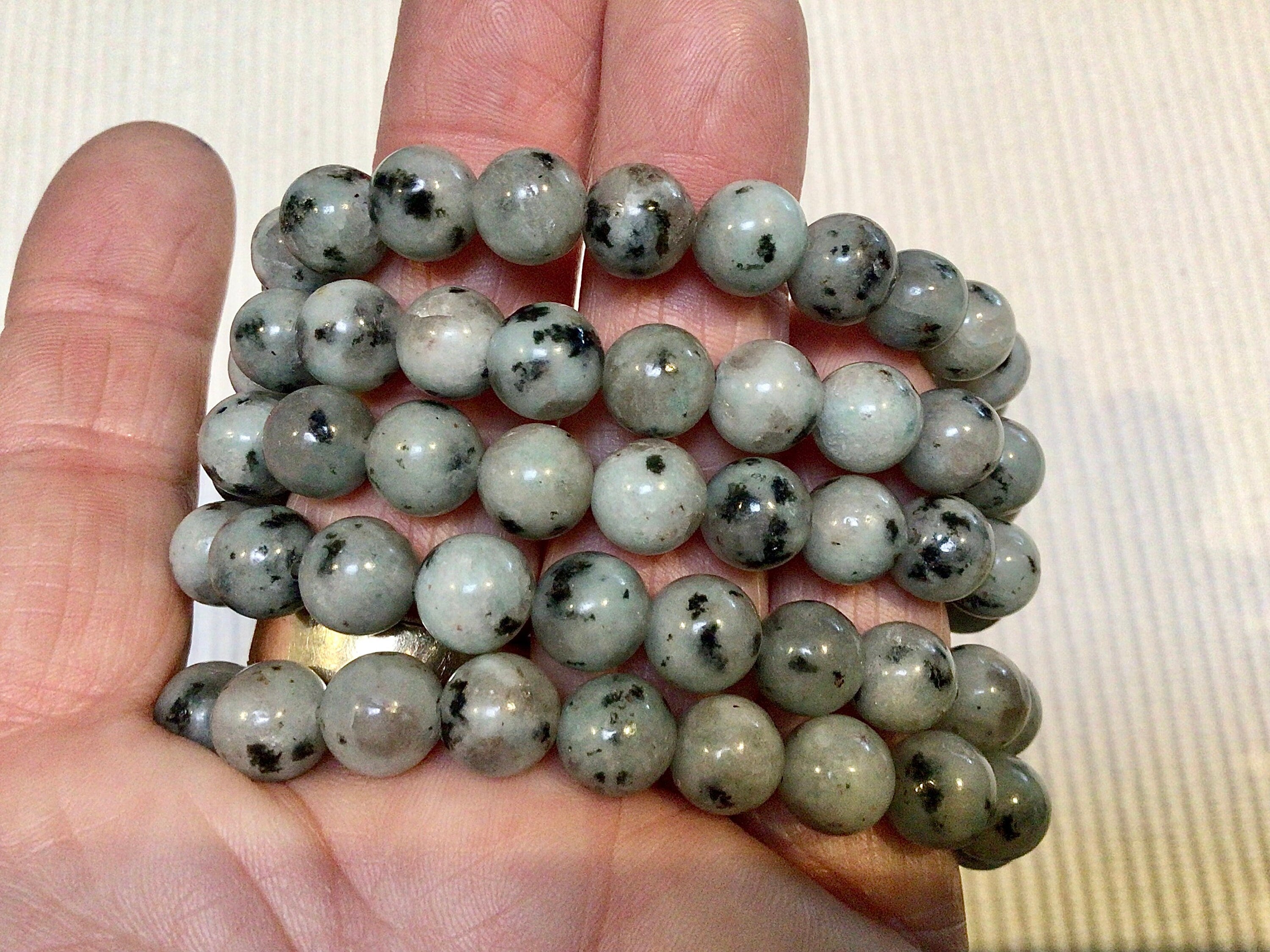 Kiwi Jasper 8mm Brad Bracelet