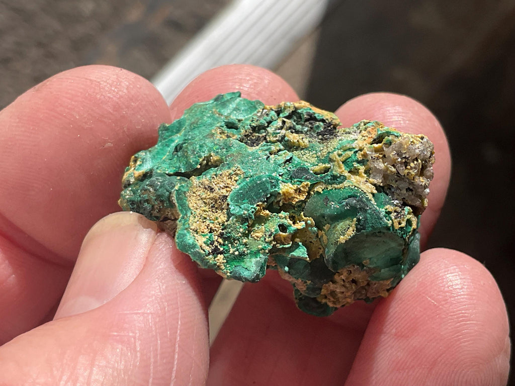 22g Australian Malachite, Cerussite and Pyromorphite Specimen 5B