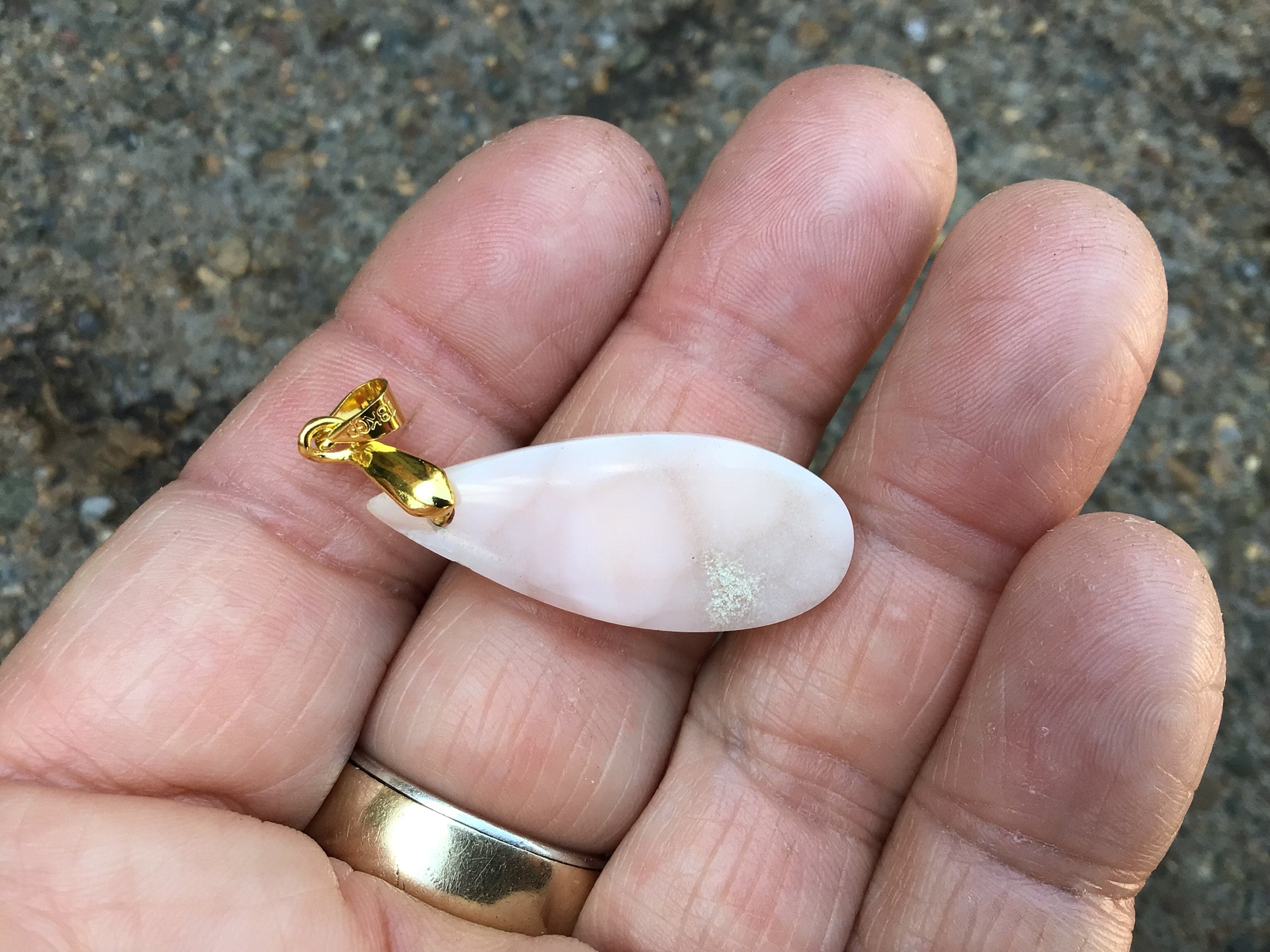 Indonesian Natrolite Pendant 1C