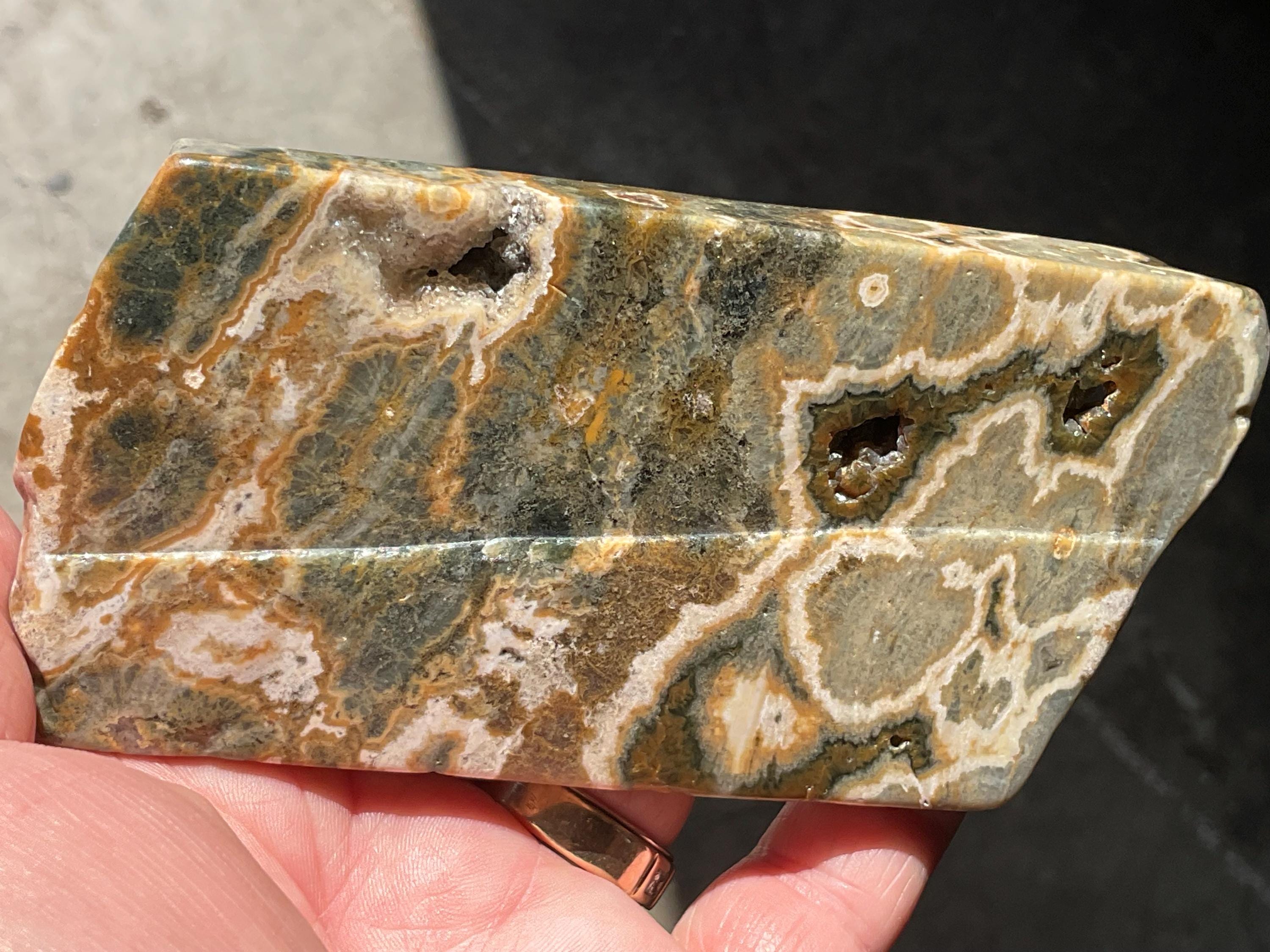 208g Ocean Jasper Polished Slab 3C