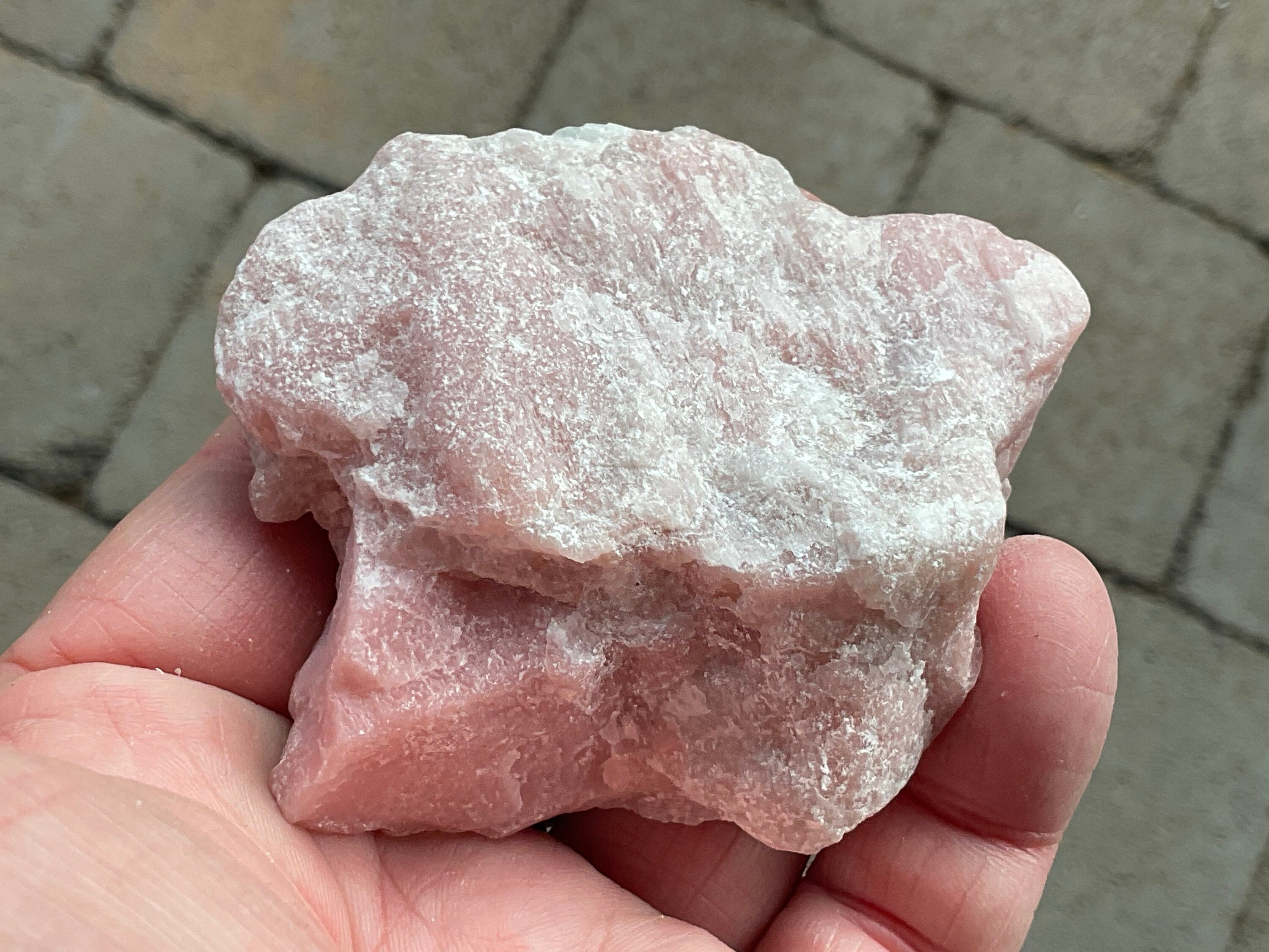 121g Mexican Pink Opal Rough 5B