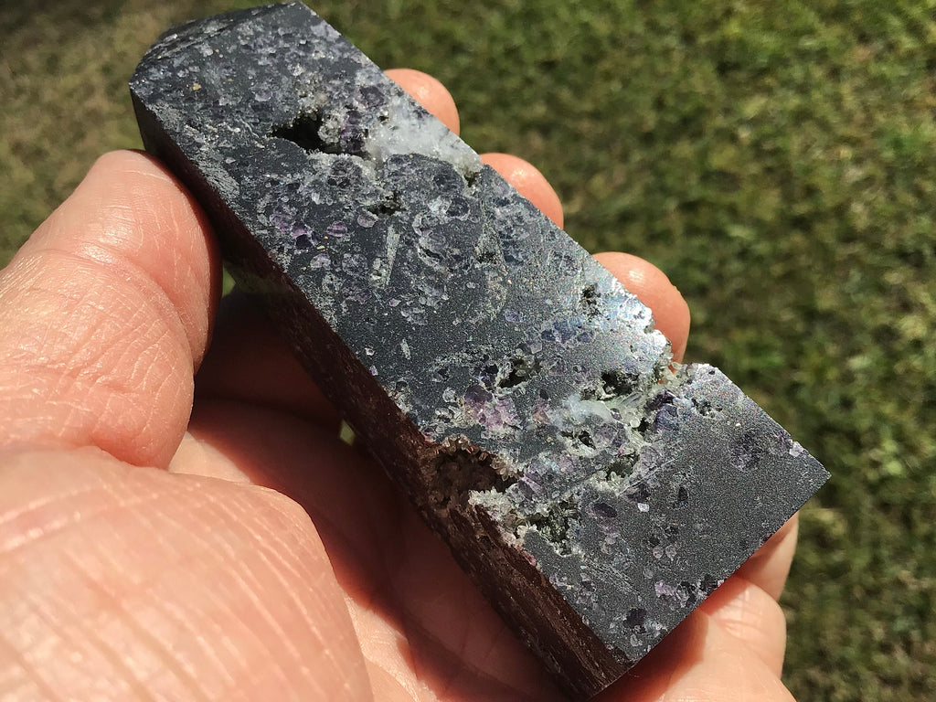 111g Sphalerite Generator with Lavender Fluorite and Clear Quartz 2B