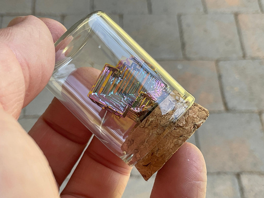Bismuth Specimen Display Bottle 2C