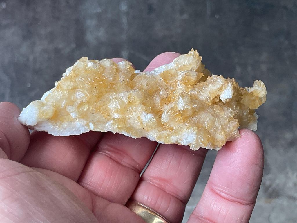 64g Amber Calcite Specimen 2B from Guizhou, China