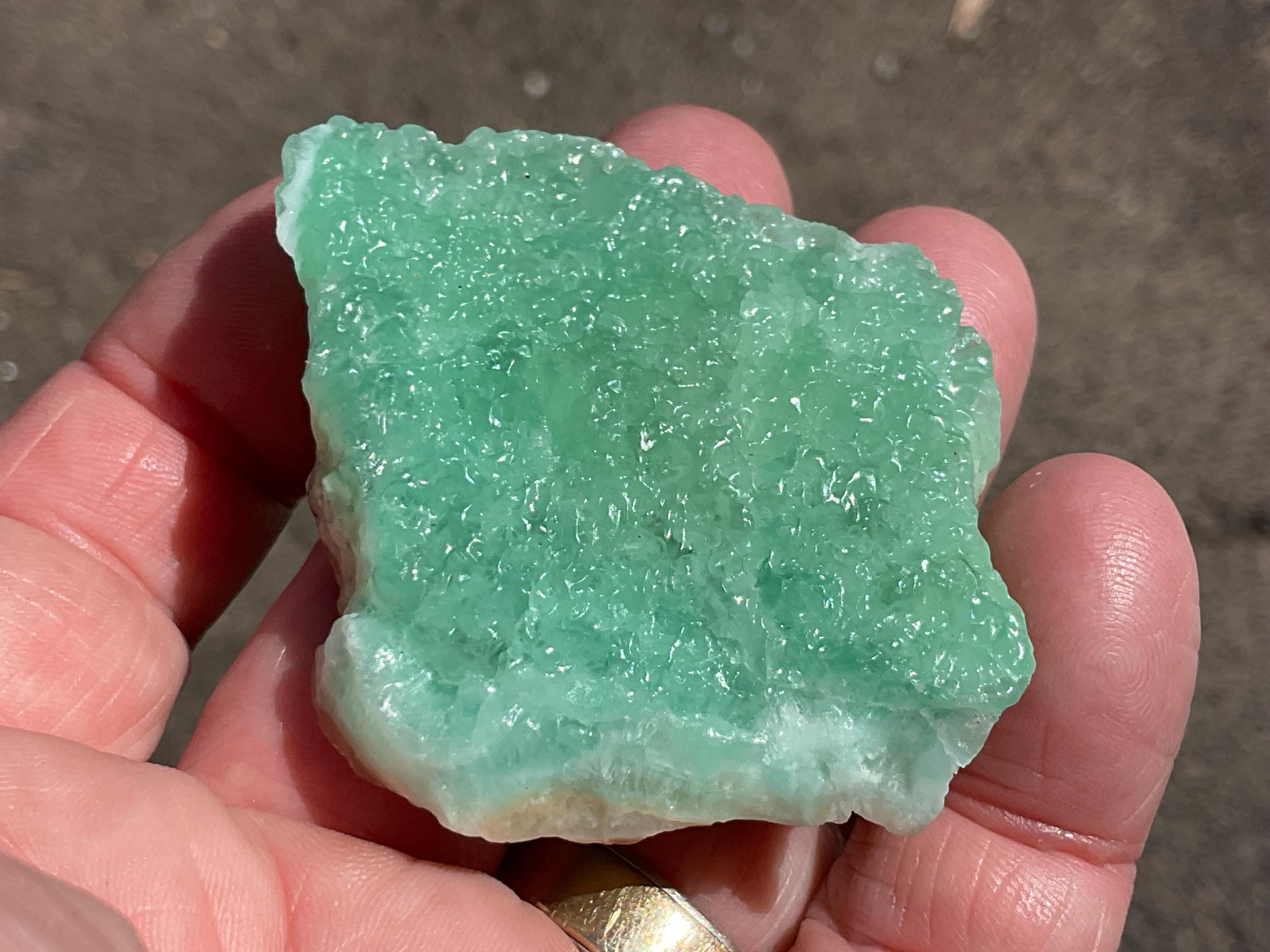 58g Green Aragonite Specimen 2A