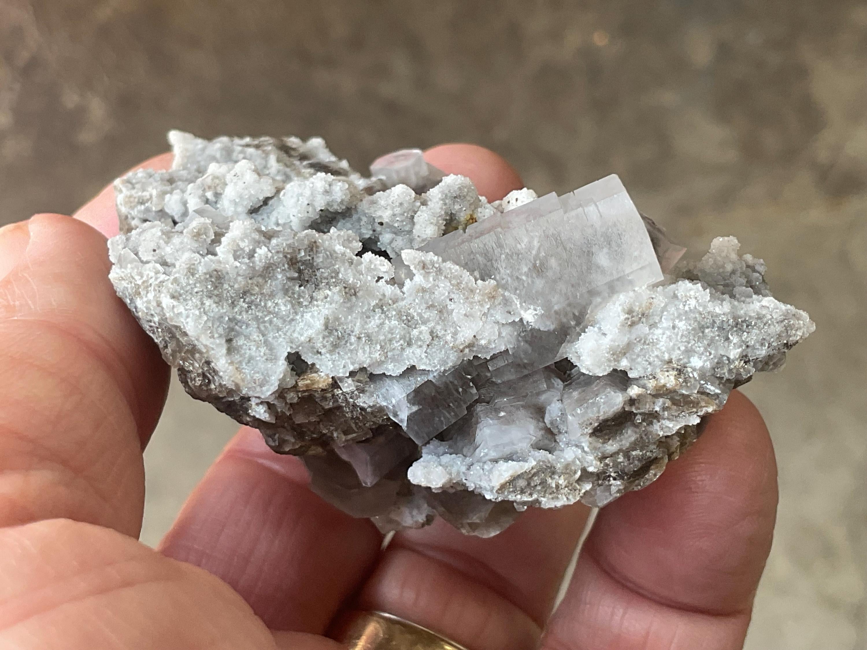 102g “Panda Calcite” Specimen 4A from Fujian, China