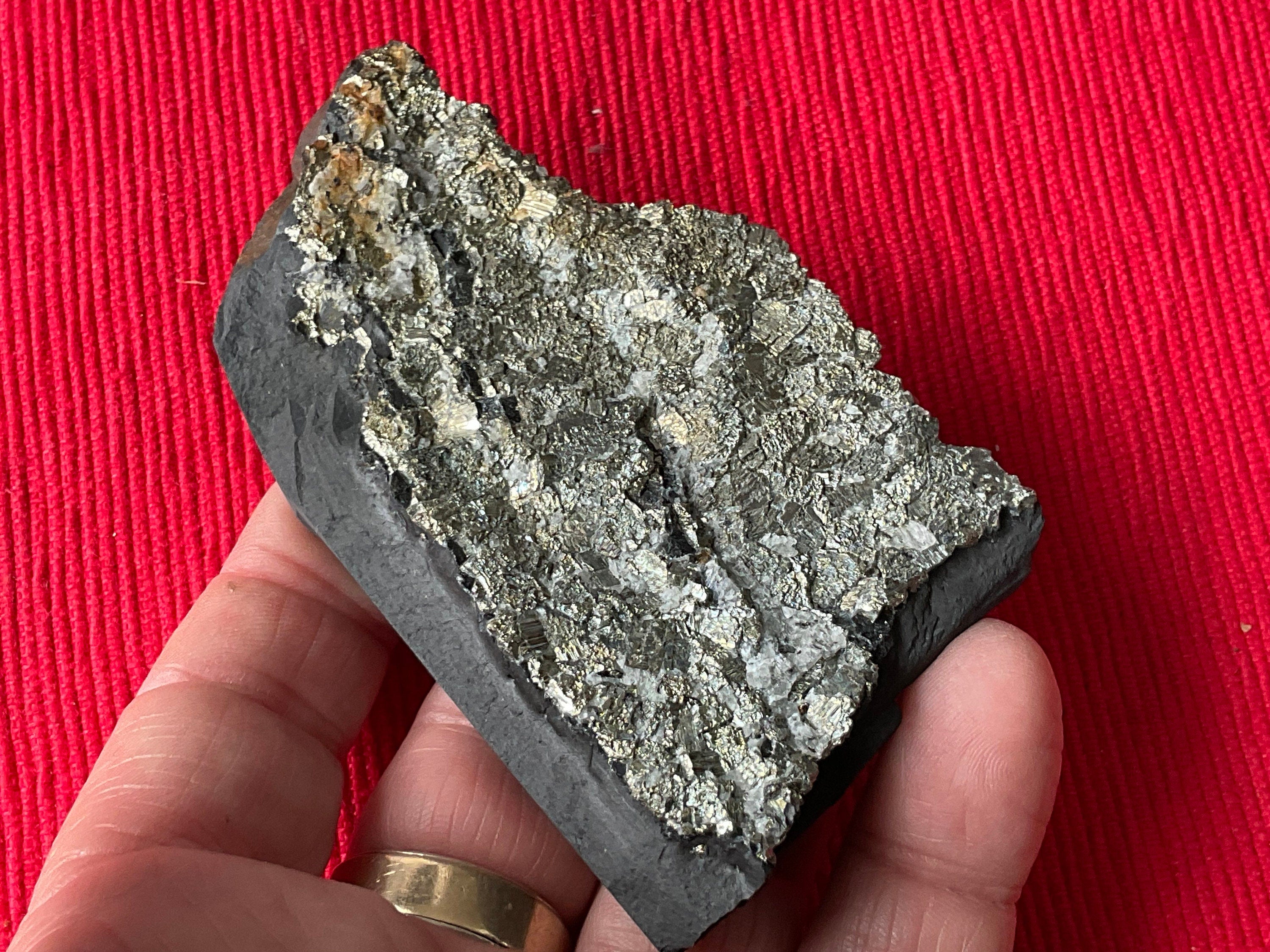 108g Tasmanian Cubic Pyrite Specimen 2C
