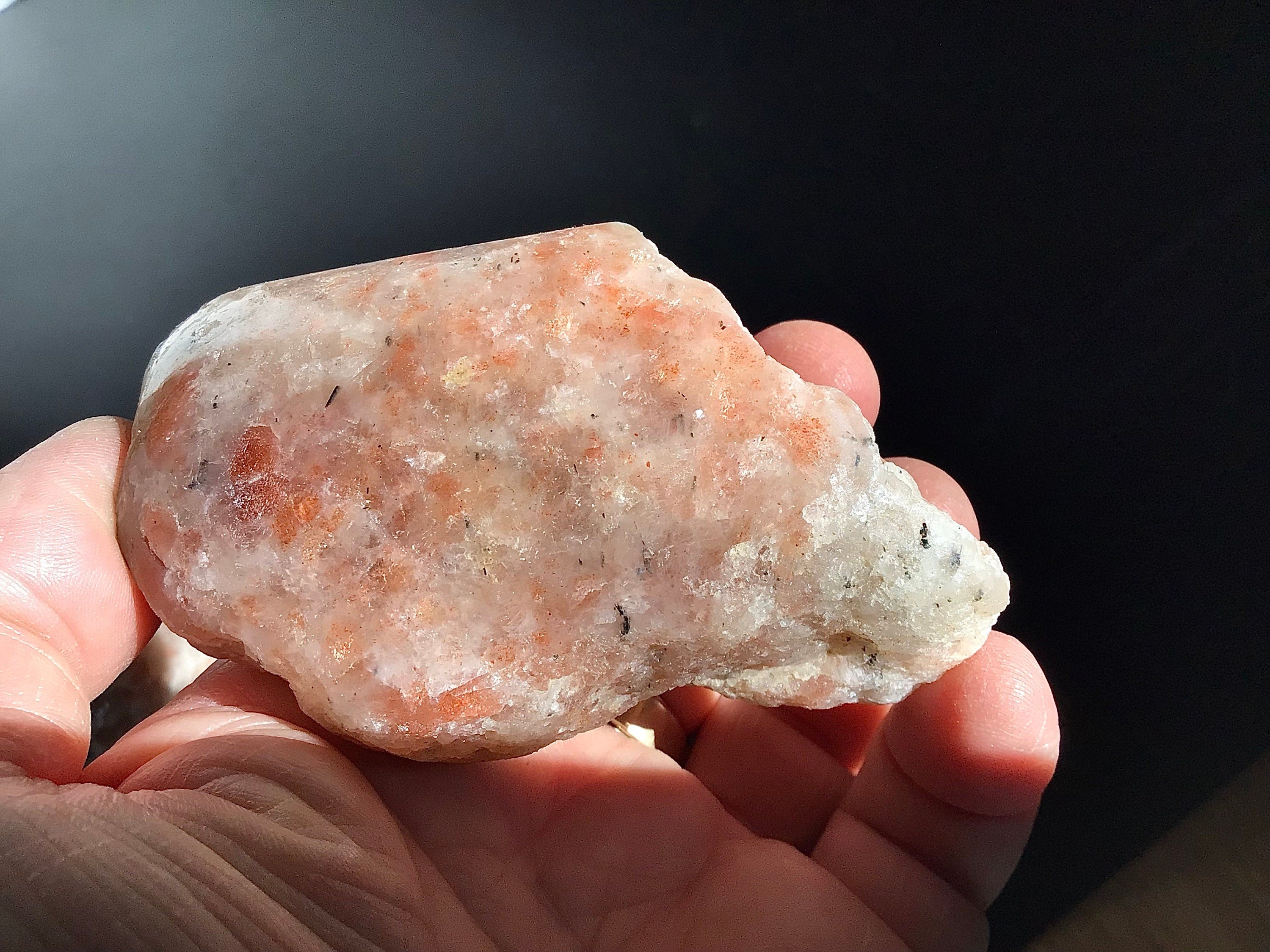183g Sunstone One Side Polished 2A
