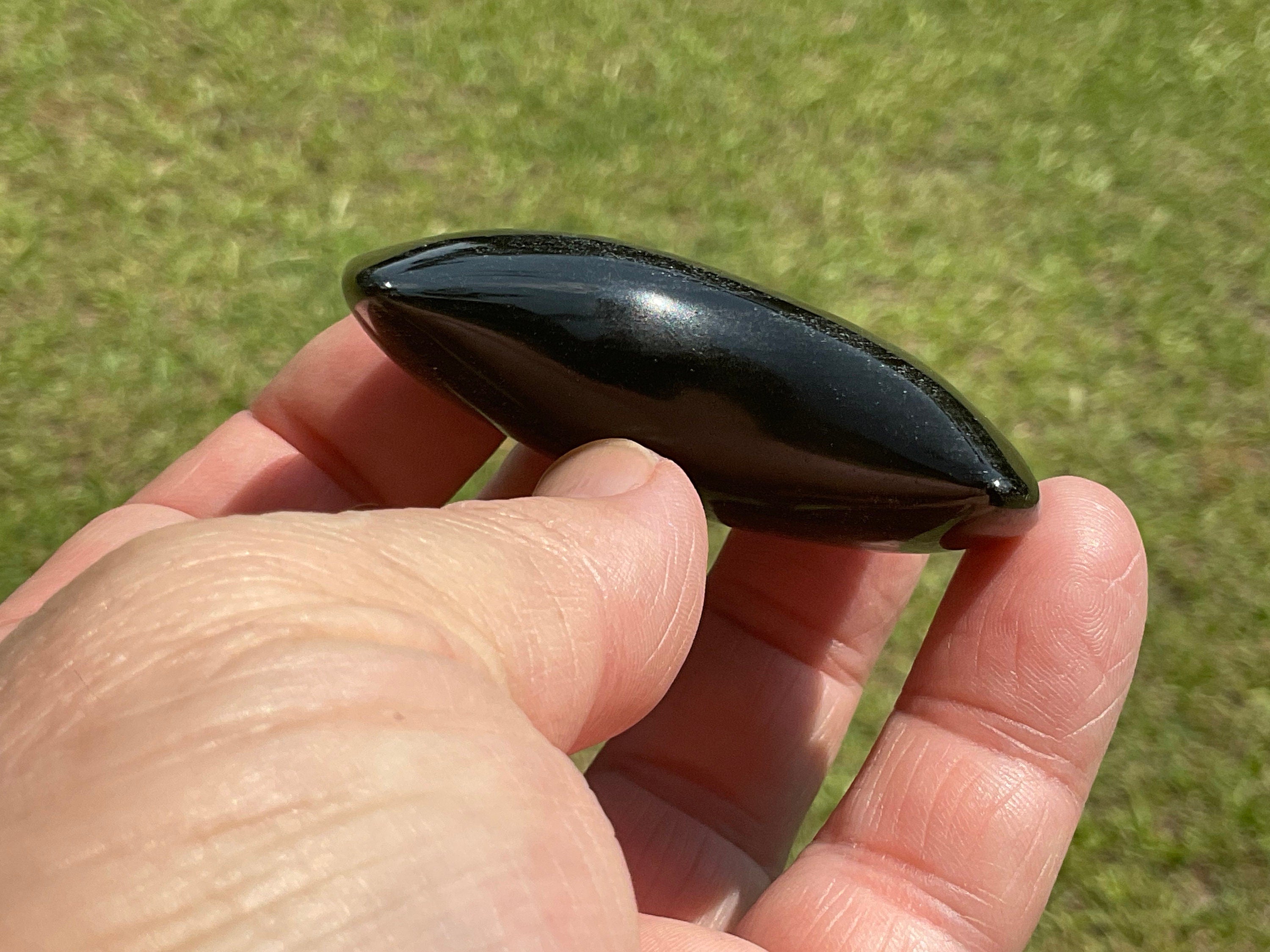 50 g Gold Sheen Obsidian Moon 3B