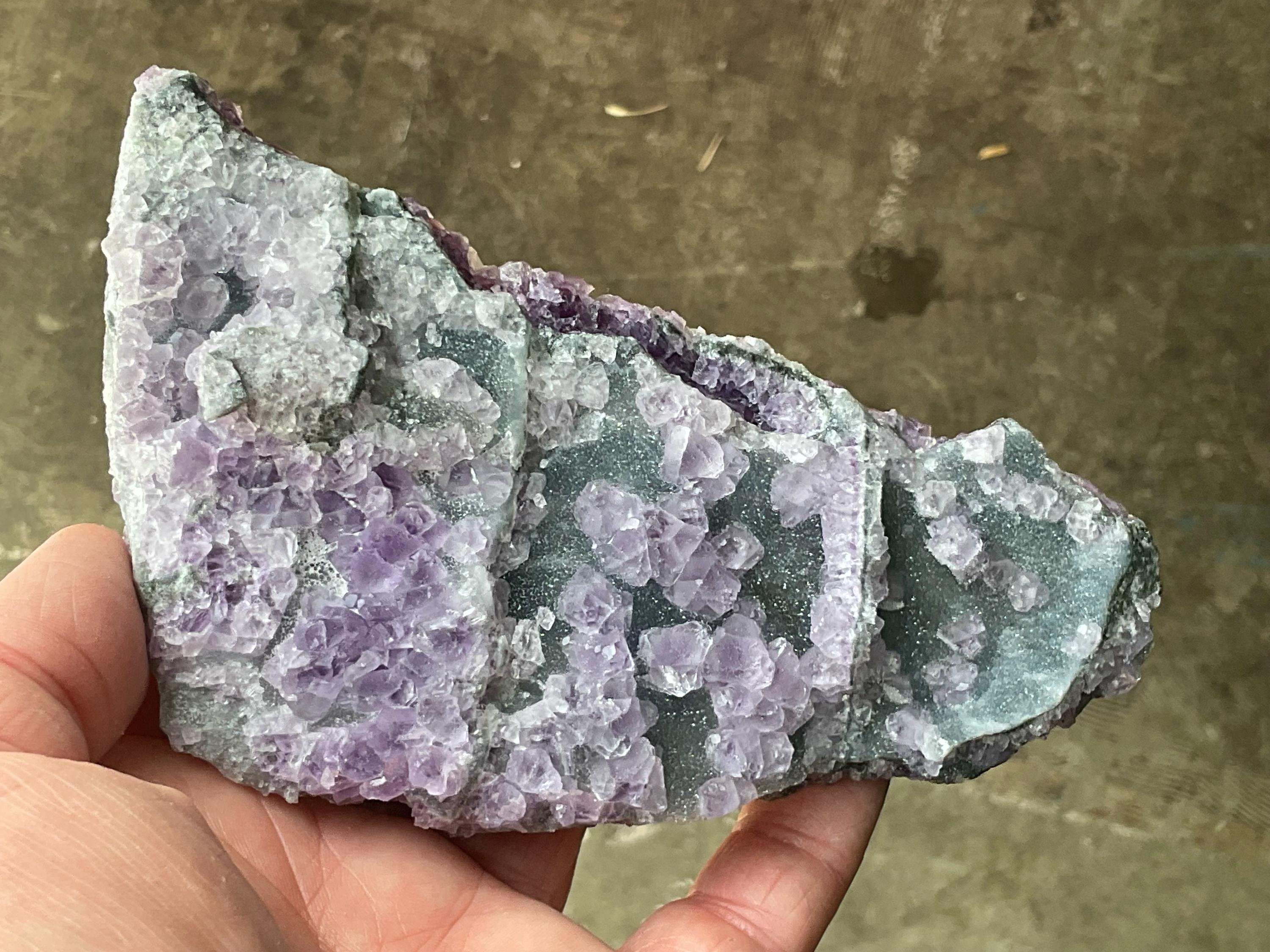 428g Purple Chinese Fluorite Specimen 4
