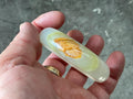 40g Small Green Banded Onyx Solid Bangle 2A
