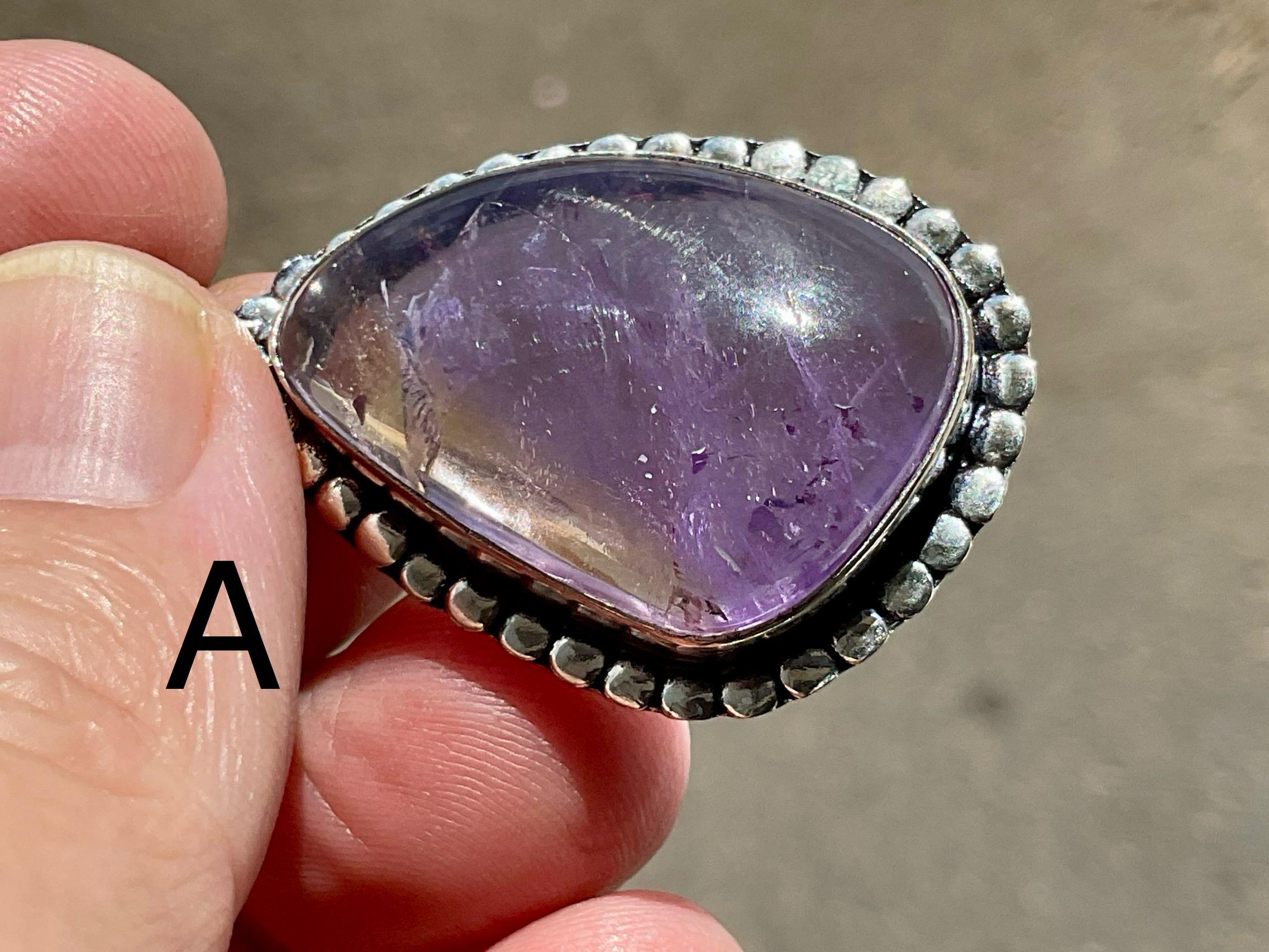 Antique Style Ametrine Pendant 3A