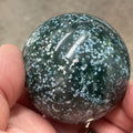 166g Moss Agate Sphere 4A