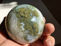 422g Moss Agate Sphere 2E (6.7cm)