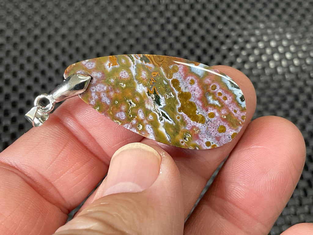 8g Ocean Jasper Pendant 2A
