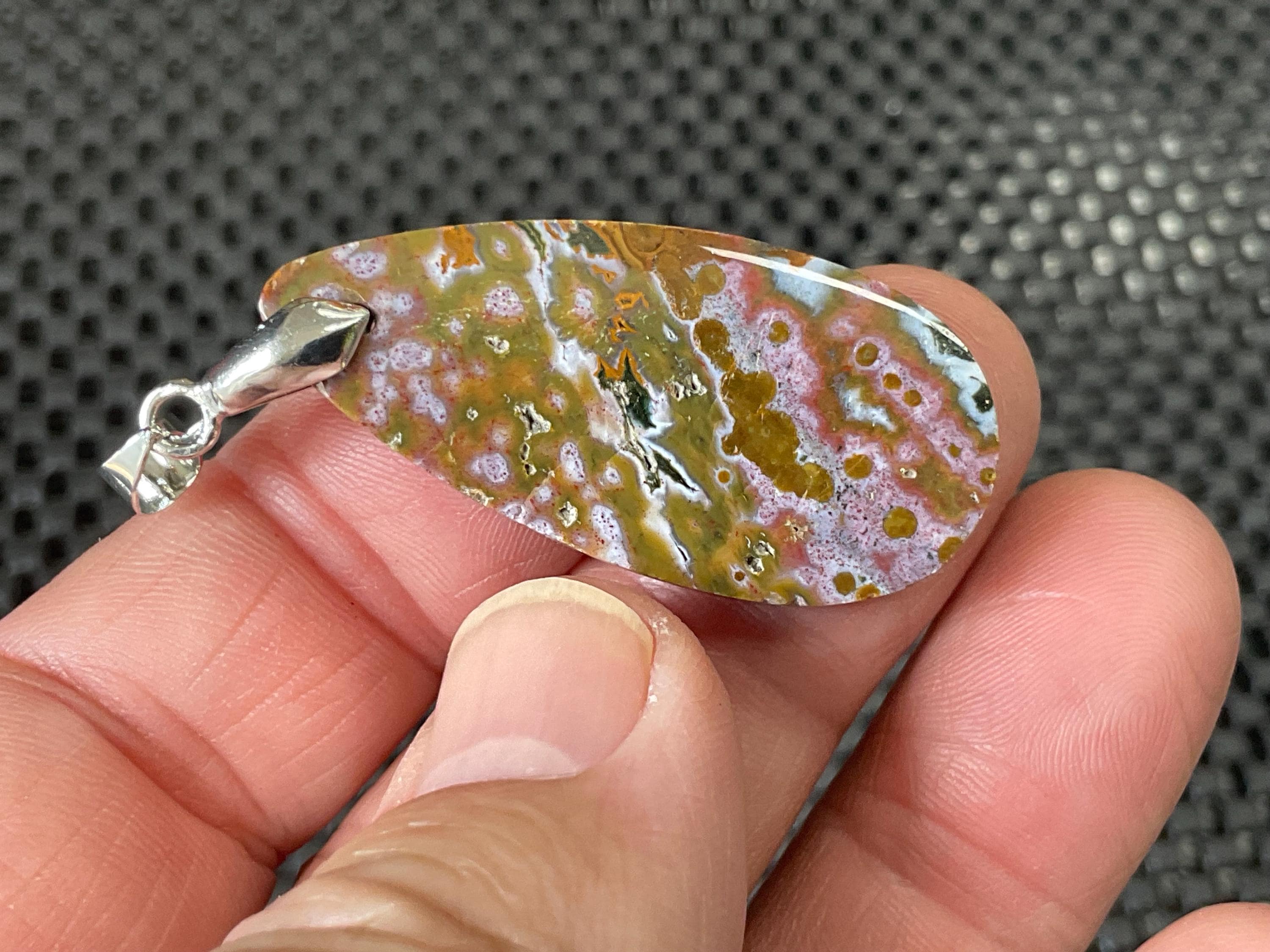 8g Ocean Jasper Pendant 2A