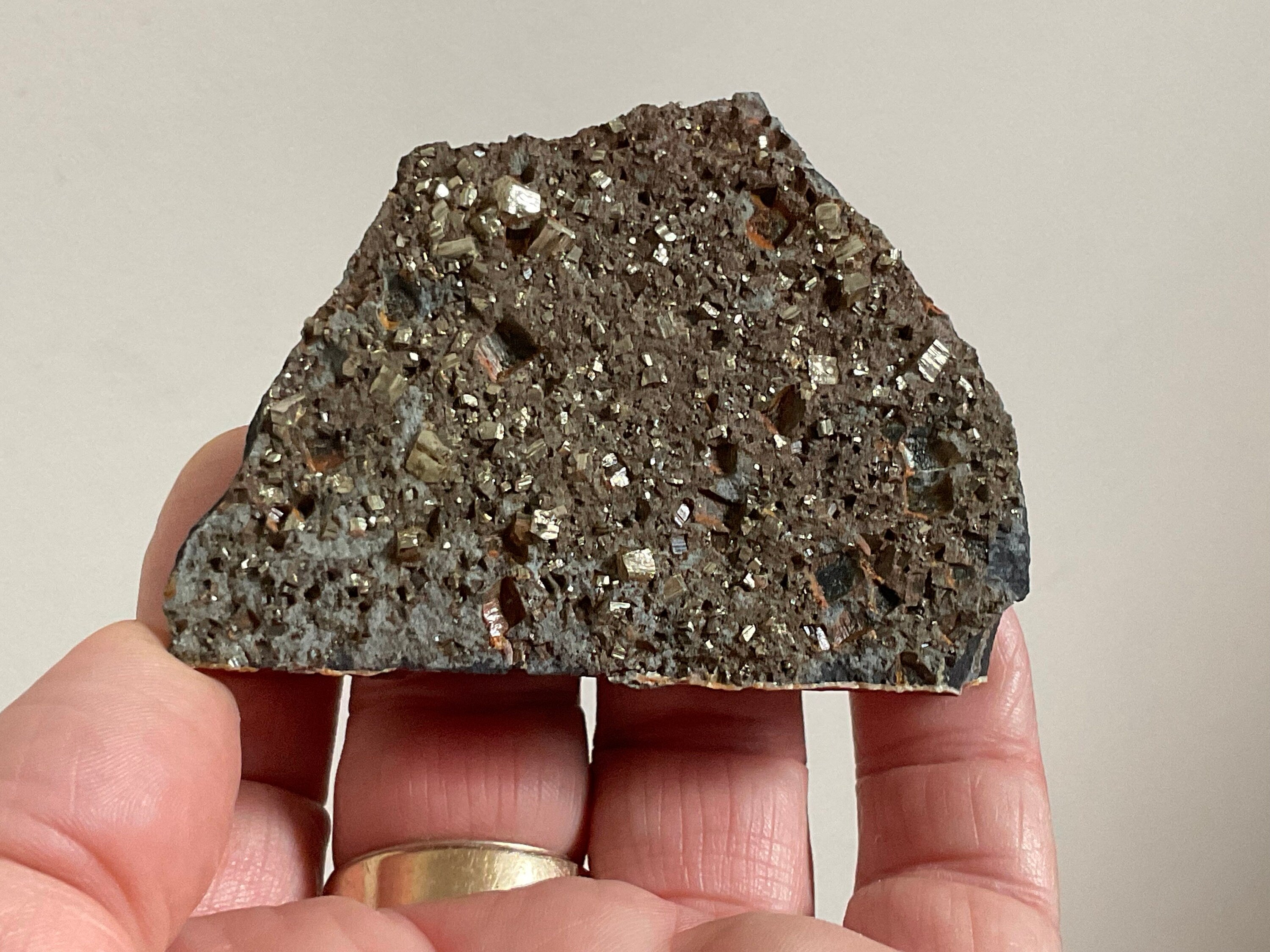 74g Tasmanian Cubic Pyrite Specimen 2A
