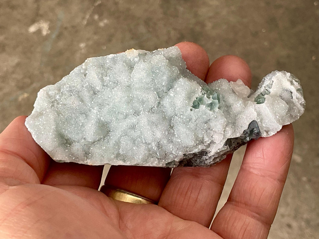 116g Green Sugar Fluorite Specimen A