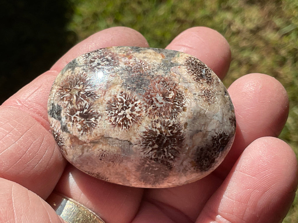 41g Green Cherry Blossom Palmstone 8A