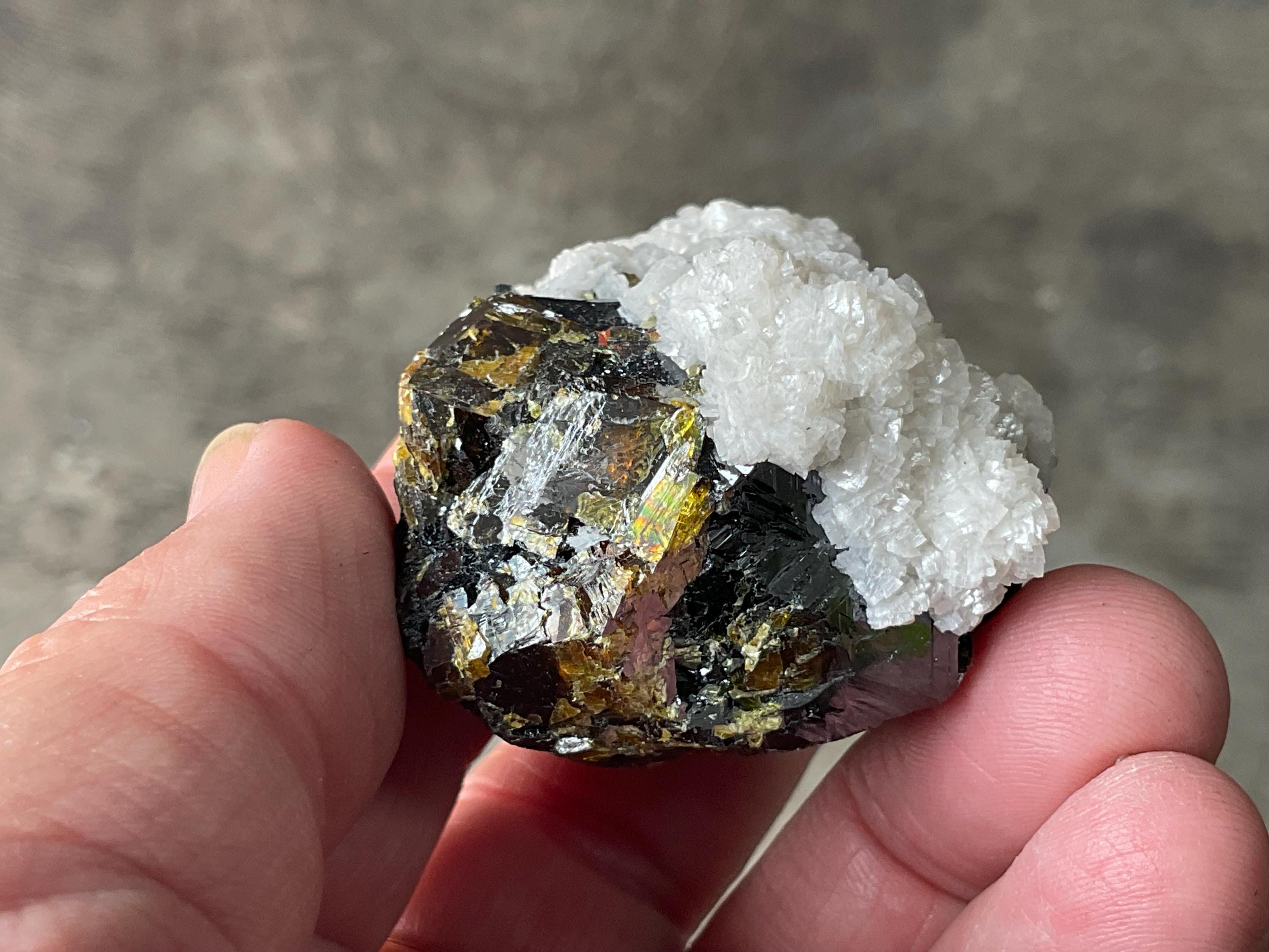 136g Chinese Marmatite Specimen 4C